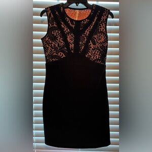 eKKLeSIA Black and Pink Dress